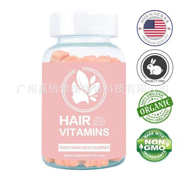 Hot Biotin Gummies Biotin Gummies Hair Skin and Nail Growth Pectin