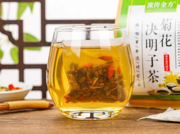 Golden Formula Chrysanthemum Cassia Tea 150g Goji Tea Nutritious Flower Tea