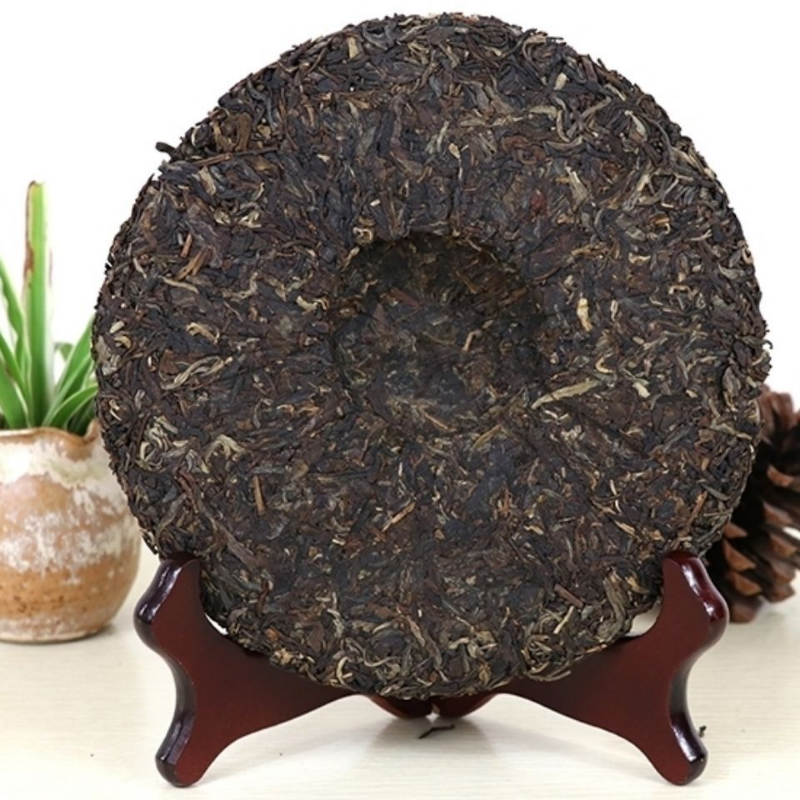HelloYoung Yunnan Ecological Tea Pu'erChaTea 357g Xiaguan FT Five Star Red Peacock