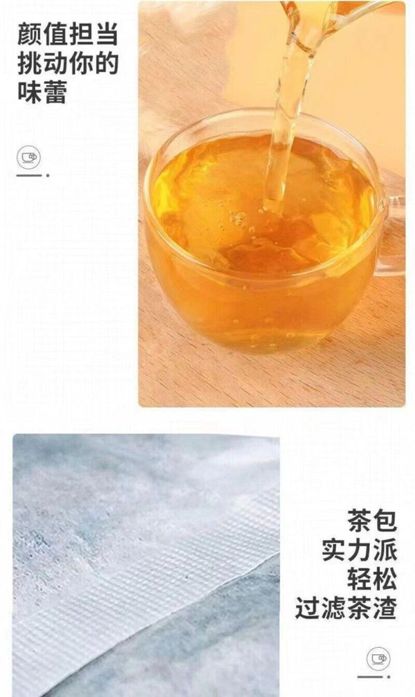 Rose Oolong Tea Bags Cold Brew Floral Aromatic Healthy Relaxing Office Wellness