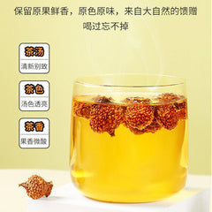 HelloYoung Cili Cili Dried Soaked Fruit Dried Black Mulberry Black Medlar Rose Flower Tea