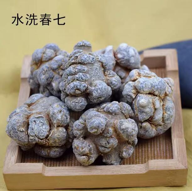 500g Black Radix Pseudoginseng good quality and price 黑田七頭 Secondary image