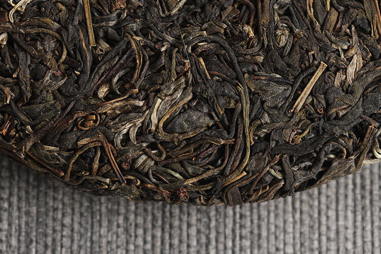 HelloYoung 357g Pu'er Tea Jingmai Ancient Tea Raw Cakes Dry Storage Tea Yunnan Seven Cakes