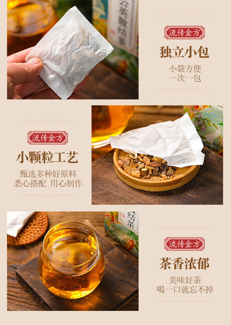 Dandelion Loose Knots Tea Lumpy Tea Nutritious Bagged Flower Tea