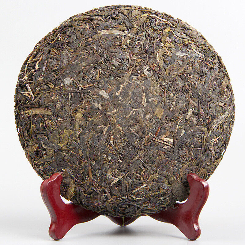 HelloYoung 357g Ming Qian Ancient Tree Spring Tea Pu'er Raw Tea Seven Seed Cake Tea