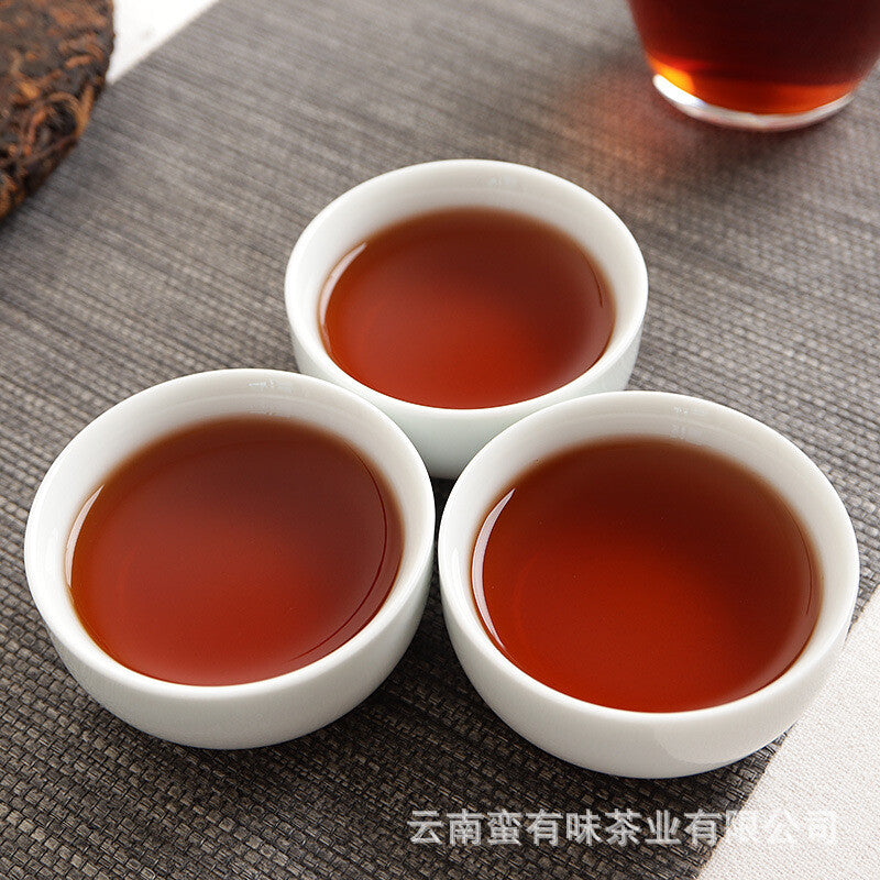 357g Banzhang Old Tree Cake Puerh Ripe Tea Yunnan Puerh Tea