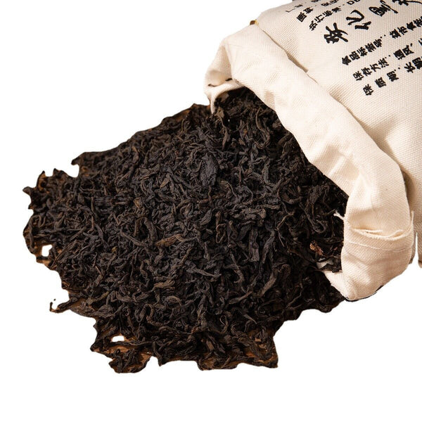 HelloYoung 400g Hunan Anhua black tea Tientsin tea aged tribute Tientsin tea leaves old tea