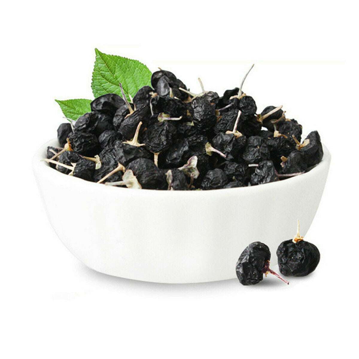 HelloYoung Chinese Herbal Tea Wolfberry Dried Lycii Wild Black Goji Berry Green Food Herbs