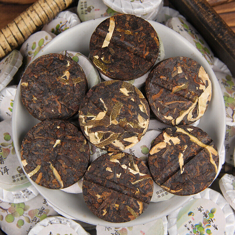 Tangerine Peel with Pu-erh Tea Cake Yunnan Pu-erh Tea Xinhui Dried Main image