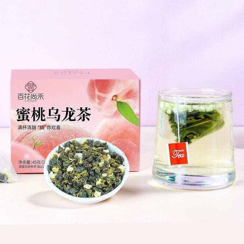 White Peach Oolong Tea Cold Brew Fruit Tea Triangle Bag New Peach Oolong Tea Bag Main image