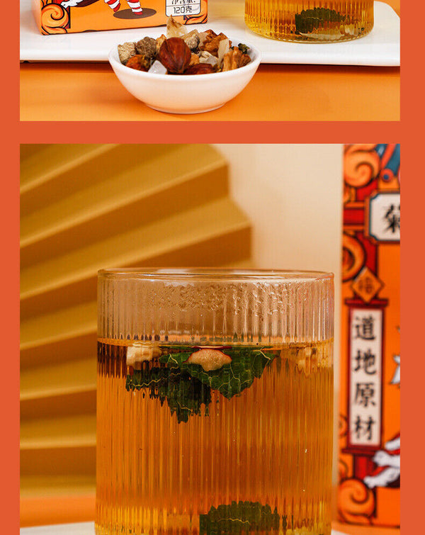 HelloYoung Chicory Gardenia Tea Acid Detoxification Acid Reduction Tea Kudzu Lily Tea 120g