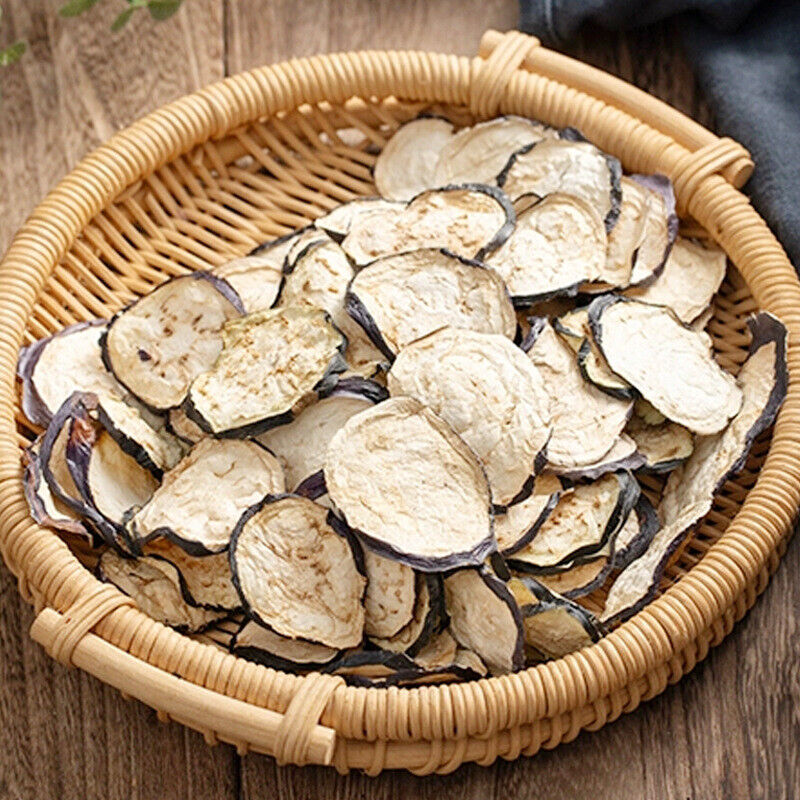 Dried Eggplant Slices & Strips: Dehydrated Sun-Dried Veggie Snacks Secondary image
