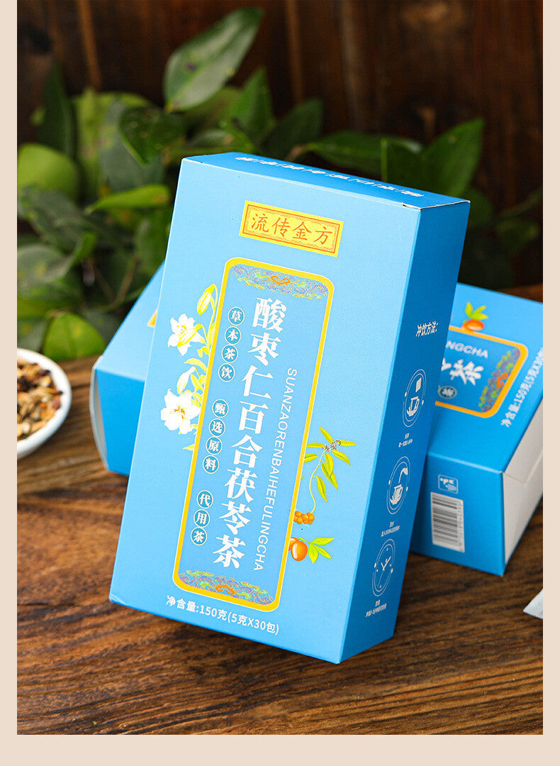 Golden Formula Sour Date Seed Lily Poria Tea Sleep Tea Health Tea