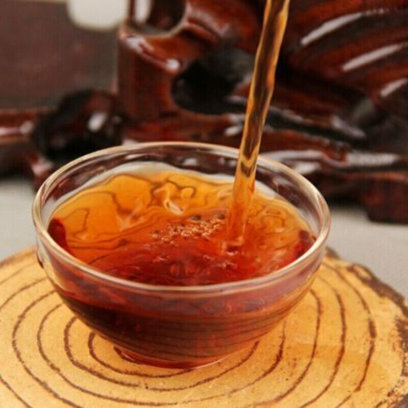 HelloYoung Yunnan 'Jia' Word Mini Tea Aged Pu'er Brick Brick Shu Puer Pu-erh Ripe Tea