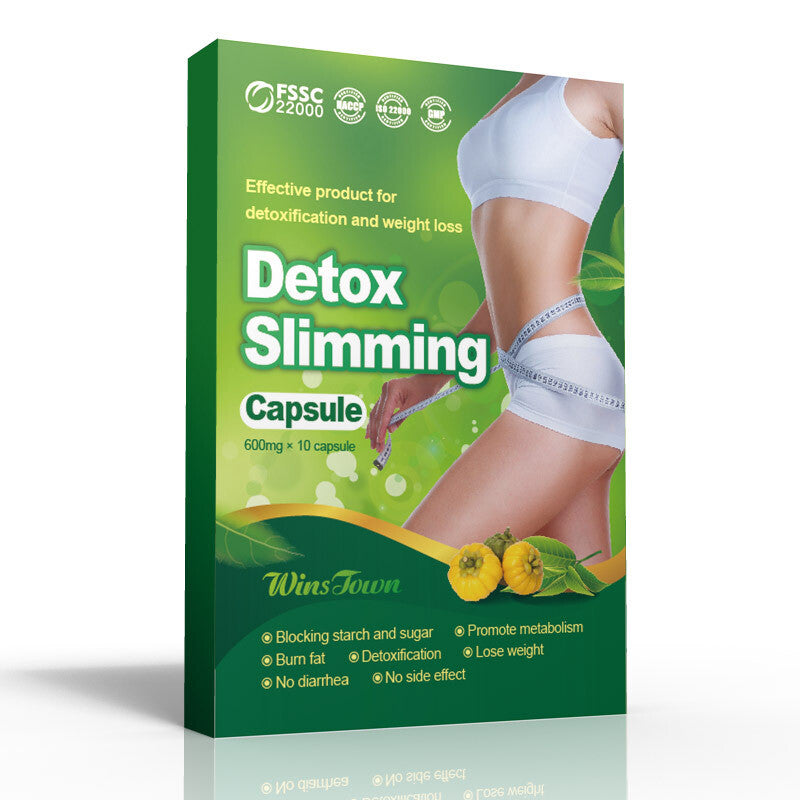 Natural Detox Slimming Capsules for Enhanced Metabolism 500mg*10capsules