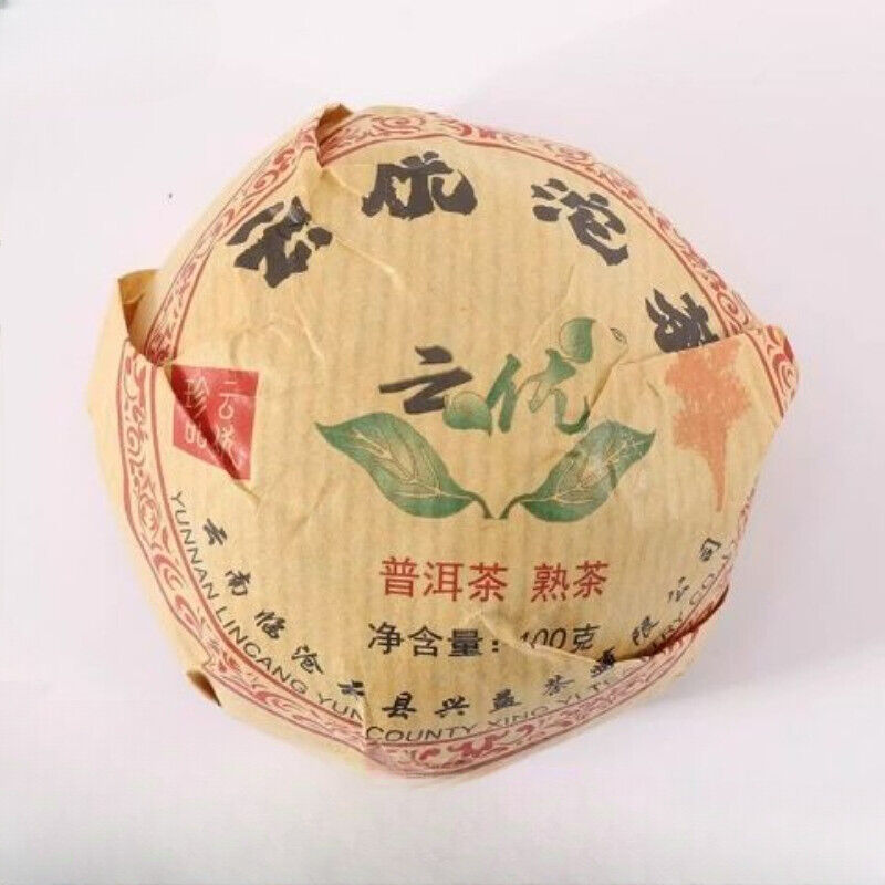 Yunnan Authentic Puerh Tea High Quality Yun You Tea Ripe Tuo 100g