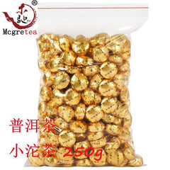 HelloYoung Mcgretea Puer Tea Glutinous Rice Fragrant Puer Tea Xiao Tuo Tea Brick Puer 250g
