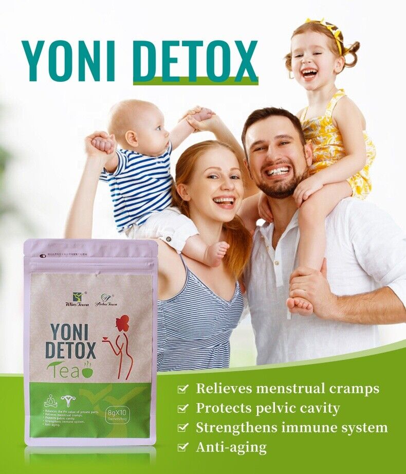 Yoni Detox Slim Tea Bag Flat Tummy Organic Herbal Detox Tea Weight Loss 8g*10Bag Secondary image