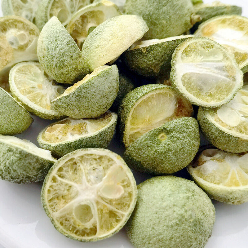 HelloYoung Freeze-dried green kumquat lemon tea half green kumquat smalldried kumquat17.6oz