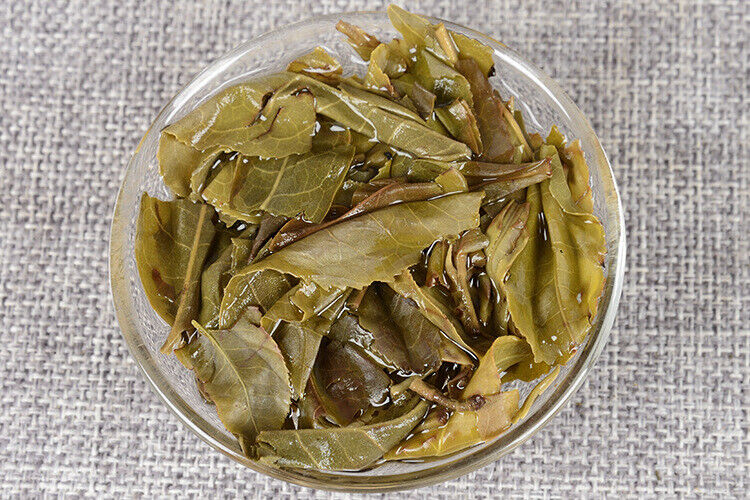 HelloYoung Yunnan Puerh Tea Iceland Gold Leaf Raw Tea 500g Puerh Raw Tea Brick
