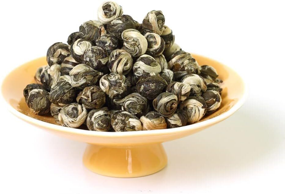 50g Nonpareil Supreme Jasmine Pearls Tea Jasmine Tea Loose Leaf Green Tea Main image