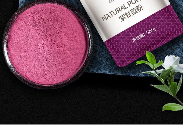 520g Edible Dietary Fiber Meal Replacement Vegetable Powder Purple Kale Powder