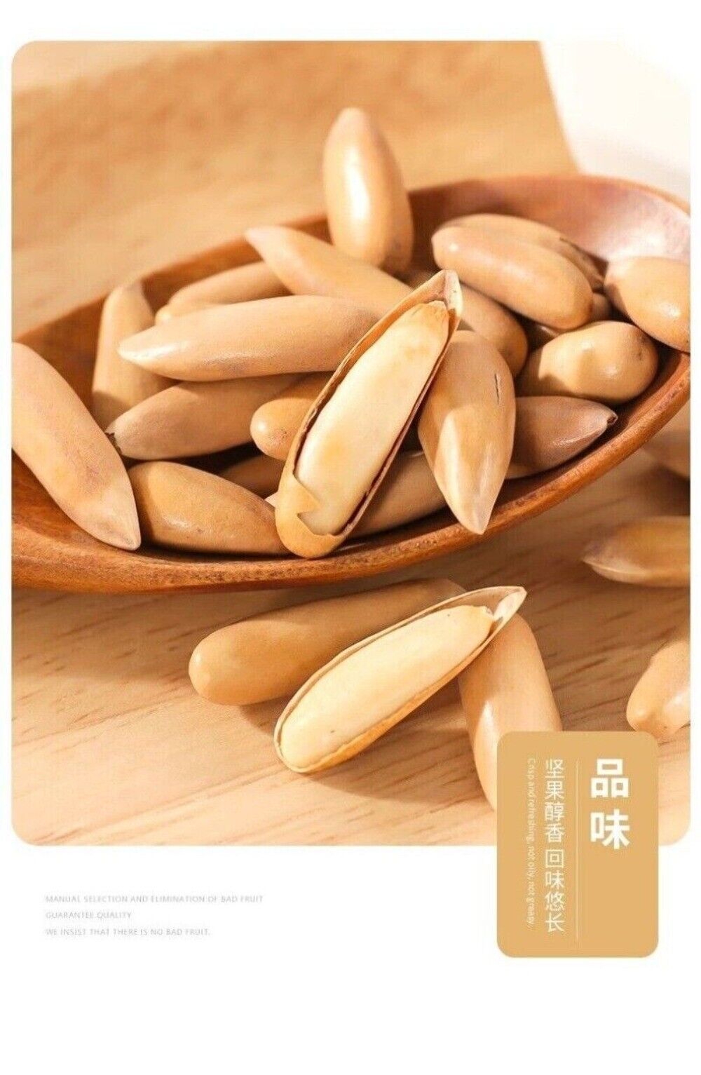 2024 Harvest Premium Pine Nuts Jumbo Size Healthy Natural Handpicked Snack