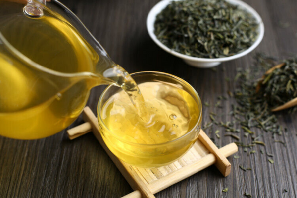 HelloYoung 500g Yunnan Green Tea Yunnan Green Tea Qingxiang Steamed Enzyme Green Pearl Bulk