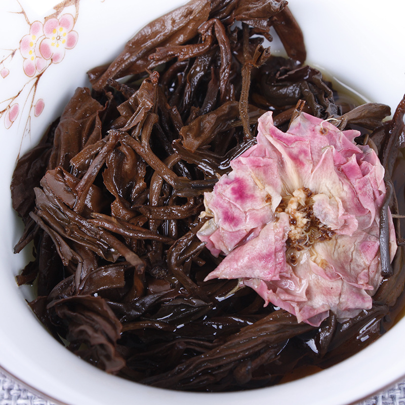 HelloYoung 500g Yunnan Longzhu Dian Hong Rose Tea Red Hydrangea Fengqing Dian Hong Longzhu