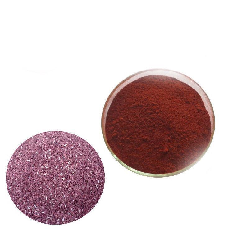 100g organic red yeast rice 10:1 extraction powder, high-quality and pure Main image