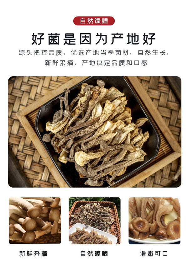 Hot Pot Specialty Fresh Crispy Popular Deer Mushroom Dried for Soup