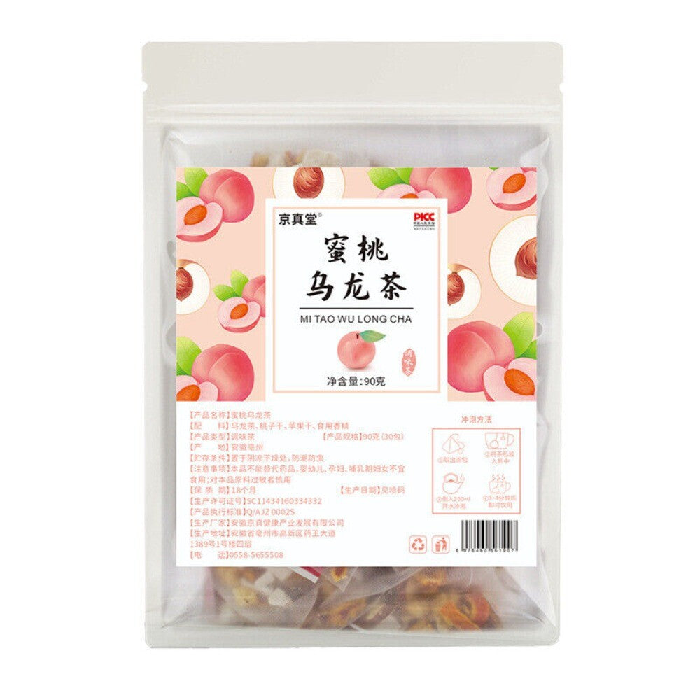 White Peach Oolong Tea Bags 30 Count Fruity Herbal Blend Main image