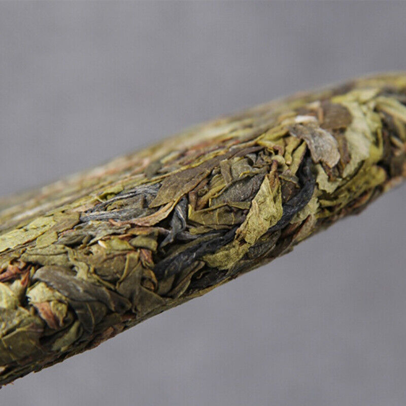 357g Pu'er Raw Tea Wuzhai Golden Leaves Puerh Shengcha Cake Yunnan Pu-erh Tea