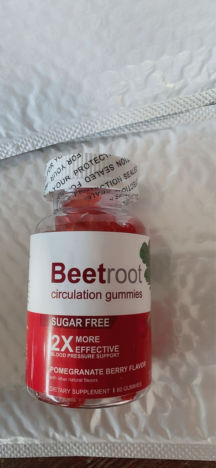 Beet Gummies Beetroot gummies Grape Seed Extract Gummy Snacks 60 Capsules