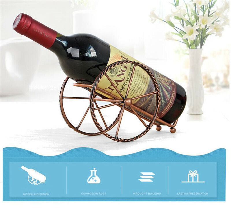 Wine Bottle Racks Bottle Holder Home Kitchen Bar Handmade Plating Display Shelf