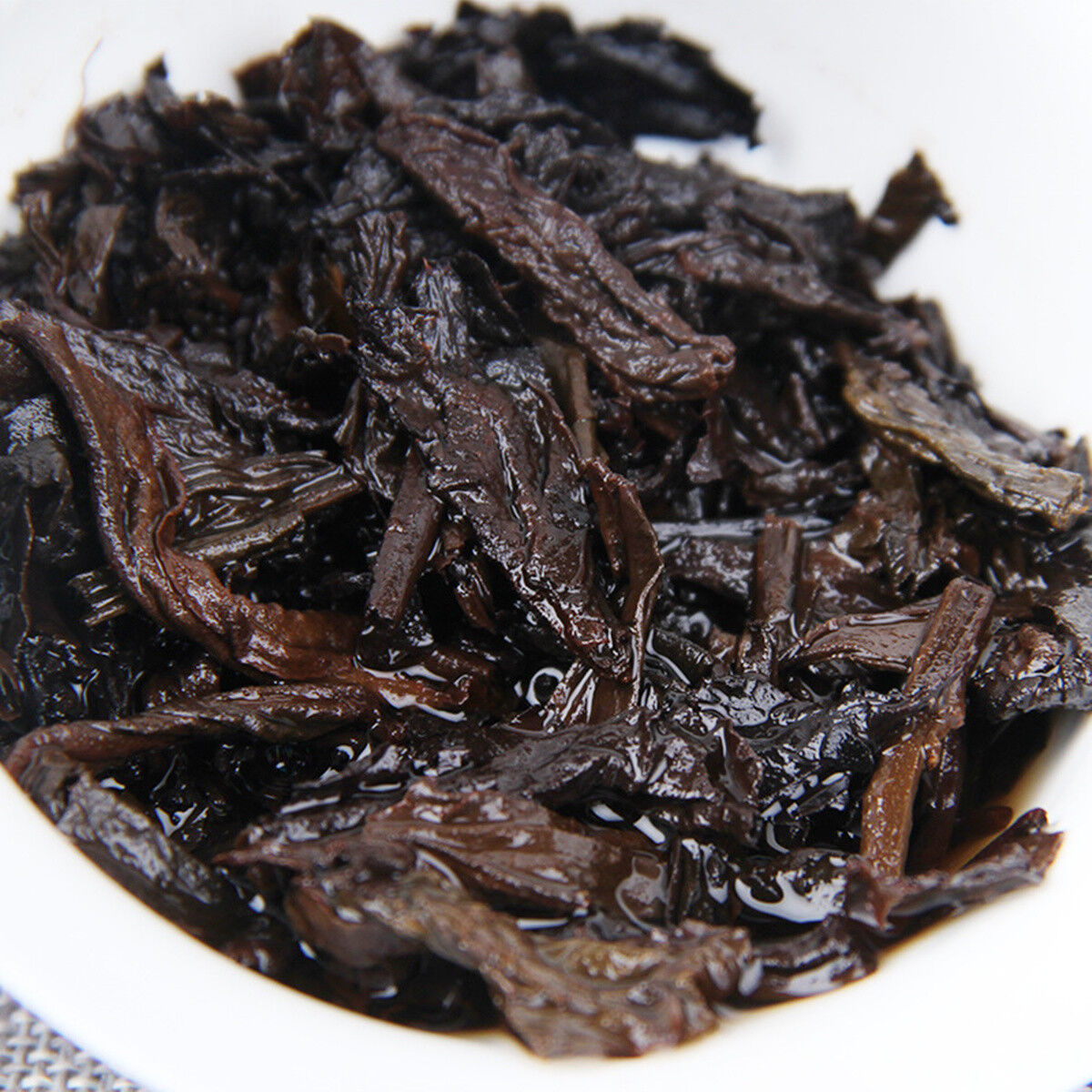 357g/12.59oz Handmade Organic Cooked Pu-erh Tea  Natural Old Puer Black Tea Cake
