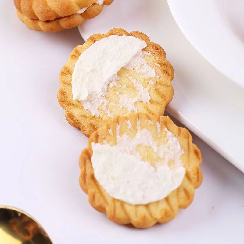 Individually Wrapped Milk-Filled Cookies – Breakfast Snack Treats Main image
