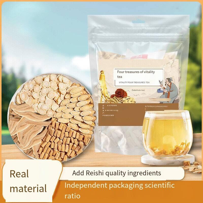 Triangle Bag Combination Tea Ginseng Yuanqi Tea 50g Vitality Four Treasures Tea Secondary image