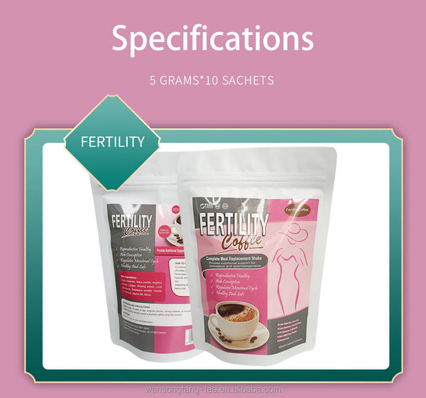 Maca Fertility Coffee Natural herb detox Healthy Instant Fertility Coffee 10g*20