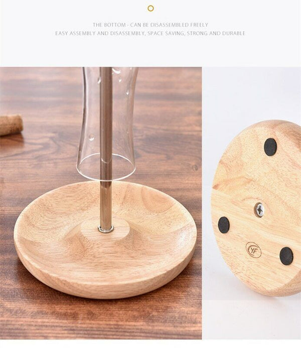 Inverted Special Wine Cup Rack Frame Flagon Holder New Wine Decanter Drying Rack