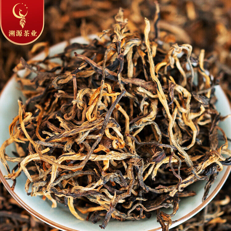 HelloYoung Yunnan black tea one bud one leaf curved strip golden silk Yunnan black tea Secondary image