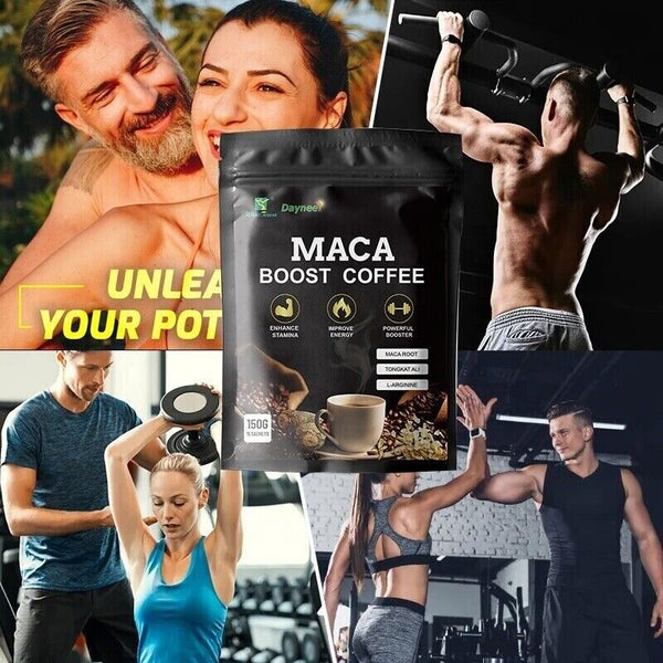 Max Man Power Maca Energy Coffee tongkat Herbal instant Maca coffee 10g*15bags