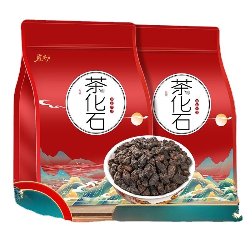 Tea Fossil Broken Silver Puerh Ripe Tea Leaves Glutinous Rice Fragrance 500g