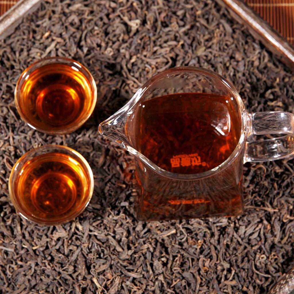 Ripened Puerh Tea Bulk Yunnan Black Puer Tea China Cooked Pu-erh Tea Loose Leaf