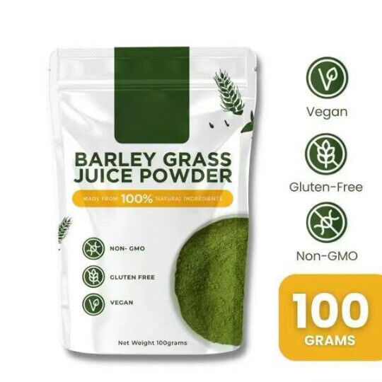 100g Instant Soluble Drink for Detox and Wellness Barley Grass Powder Main image