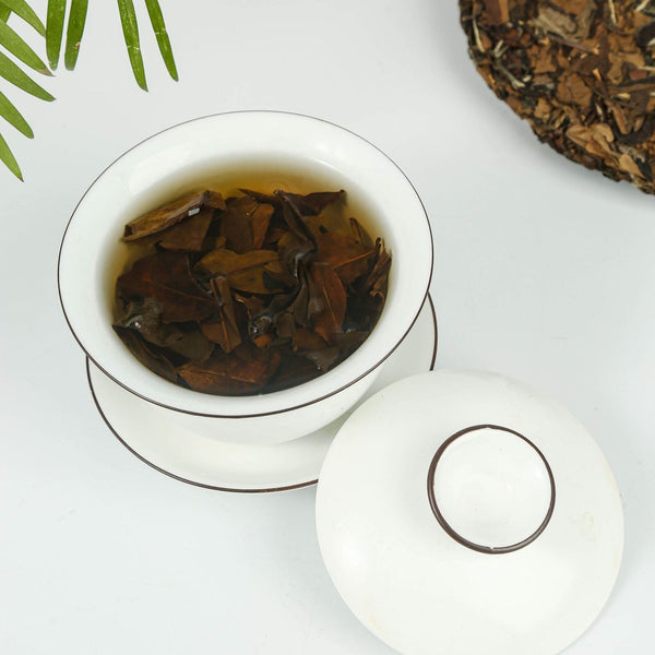 HelloYoung 350g Old white tea fuding white tea white peony gongmei tea shoumei tea cake