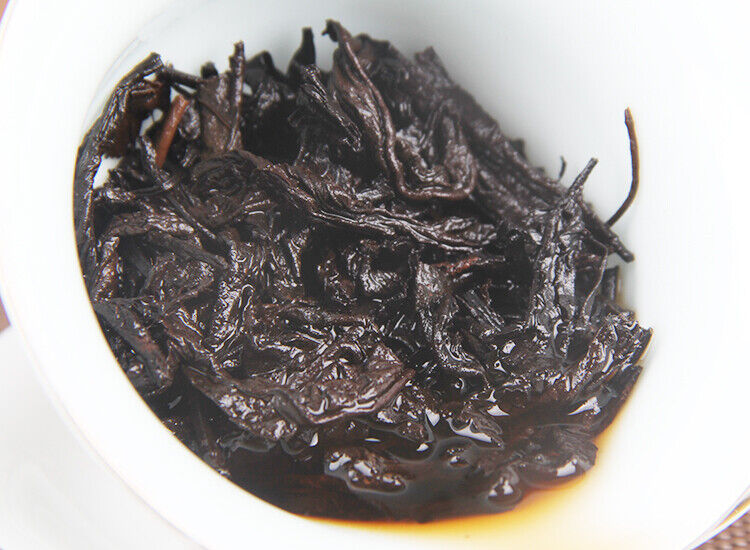 200g Pu'er Tea Made of Aged Raw Materials, Aged Pu'er Tea Bricks Ripe Tea Brick