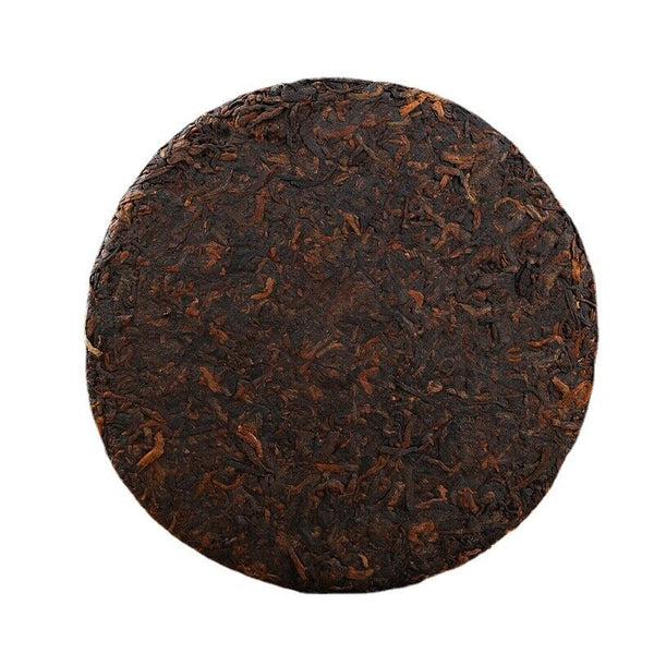 HelloYoung Yunnan Pu'er Tea Ripe Tea Palace Tribute Cake 357g Cake Tea Palace Big Bud