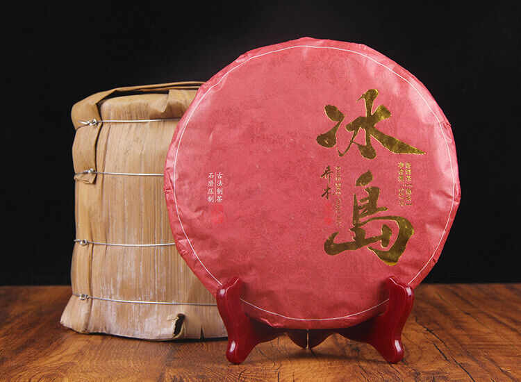 HelloYoung Iceland Jiao Mu Ripe Tea Cake Spring Tea New Tea Pu'er Seven Seed Cake Tea