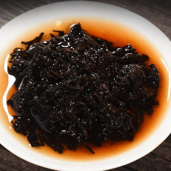 250g Yunnan Ripe Pu-erh Tea Aged Jujube Flavor Tea Brick Ancient Tree